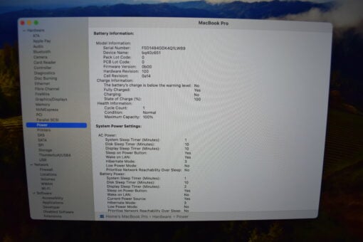 Apple MacBook Pro M1 PRO 16" 10 CORE CPU / 16 CORES GPU 2021 A2485 RAM 16GB SSD 1TB Grade A- SKU11577 - Image 12