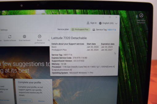 DELL Latitude 7320 Detachable 13" i5 11th Gen 256GB SSD 16GB RAM Grade A- SKU11524 - Image 15