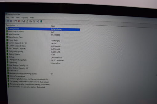 Microsoft Surface Pro7 i5 10th Gen 12.3" SSD 256GB RAM 16GB tablet SKU11545 - Image 18