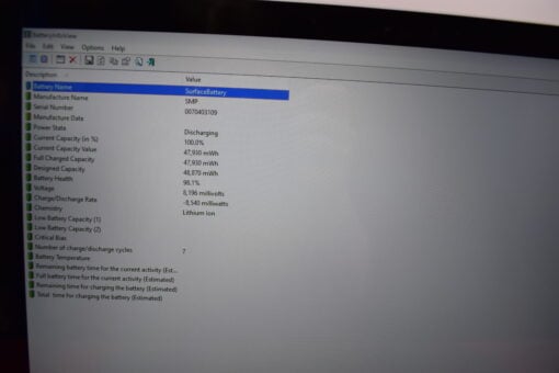 Microsoft Surface Pro7+ i5 11th Gen 12.3" SSD 256GB RAM 16GB Grade A- SKU11543 - Image 15