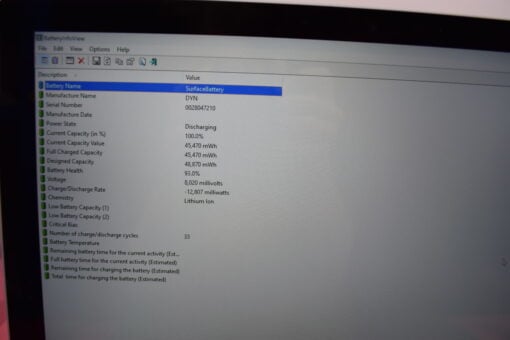 Microsoft Surface Pro7+ i5 11th Gen 12.3" SSD 256GB RAM 16GB Grade A- SKU11572 - Image 15