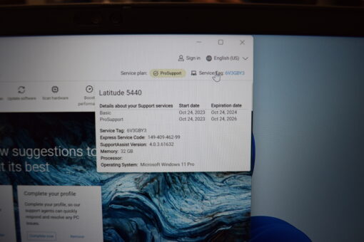 Dell Latitude 5440 14'' i5 13th gen RAM 32GB SSD 1TB laptop SKU11646 - Image 14