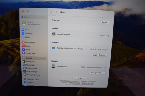 Apple MacBook Pro M1 PRO 2021 A2485 16" RAM 16GB SSD 512GB 10 CORE CPU / 16 CORES GPU Laptop SKU11653 - Image 11