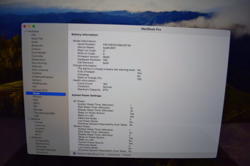 Apple MacBook Pro M1 PRO 2021 A2485 16" RAM 16GB SSD 512GB 10 CORE CPU / 16 CORES GPU Laptop SKU11653 - Image 12