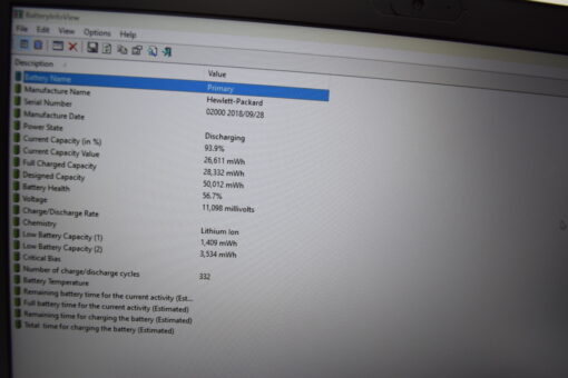 HP Elitebook 840 G5 14" i5 8th gen RAM 16GB SSD 512GB Laptop 11651 - Image 15