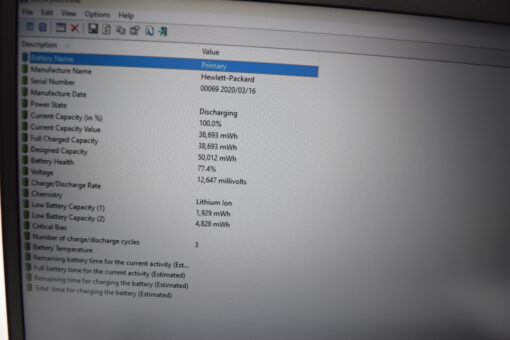 HP Elitebook 840 G6 14" i7 8th Gen RAM 16GB SSD 512GB Laptop SKU11660 - Image 15