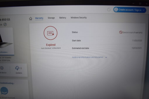 HP Elitebook 850 G5 15.6" i5 8th Gen SSD 512GB RAM 16GB Laptop SKU11617 - Image 20