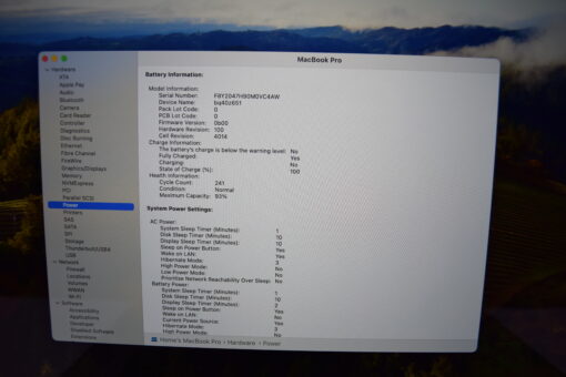 Apple MacBook Pro M1 Max 16" 10 CORES CPU / 24 CORES A2485 2021 SSD 512GB RAM 32GB  GPU Laptop SKU11588 - Image 12