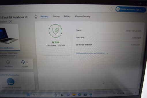 HP EliteBook 640 G9 14" i5 12th gen RAM 32GB SSD 1TB warranty laptop SKU11606 - Image 14