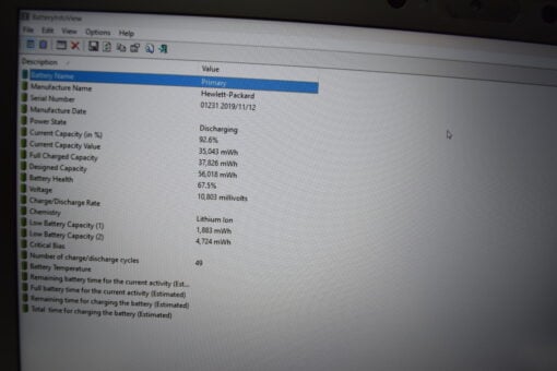 HP Elitebook 850 G6 15.6" i5 8th Gen RAM16GB SSD512GB Laptop SKU11619 - Image 15