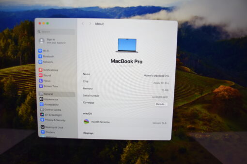 Apple MacBook Pro M1 PRO 2021 A2485 16" RAM 16GB SSD 1TB 1 BATTERY COUNT SKU11656 - Image 10