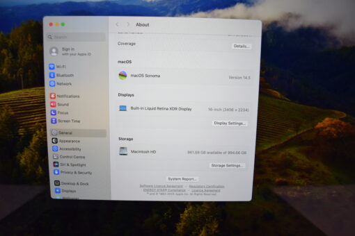 Apple MacBook Pro M1 PRO 2021 A2485 16" RAM 16GB SSD 1TB 1 BATTERY COUNT SKU11656 - Image 11