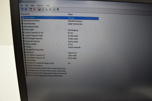 HP Elitebook 850 G5 15.6" i5 8th Gen SSD 512GB RAM 16GB Laptop SKU11631 - Image 14