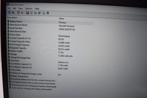 HP Elitebook 840 G6 14" i7 8th Gen RAM 16GB SSD 512GB Laptop SKU11601 - Image 15