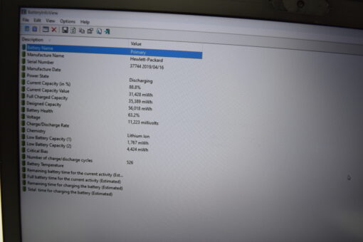 HP Elitebook 850 G5 15.6" i5 8th Gen SSD 512GB RAM 16GB Laptop SKU11616 - Image 15