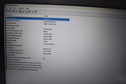 HP Elitebook 850 G5 15.6" i5 8th Gen SSD 512GB RAM 16GB Laptop SKU11625 - Image 20