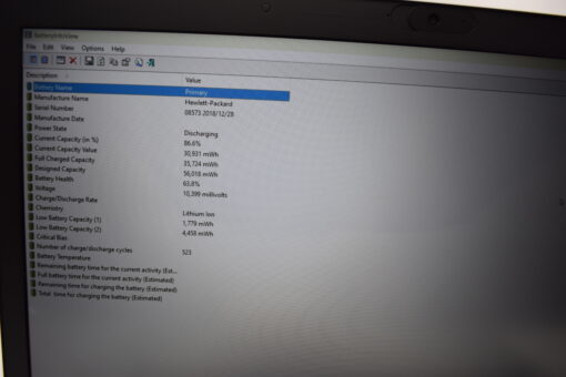 HP Elitebook 850 G5 15.6" i5 8th Gen SSD 512GB RAM 16GB Laptop SKU11613 - Image 15