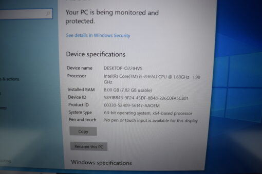 HP Probook 640 G5 14" i5 8th gen SSD 256GB RAM 8GB laptop SKU11612 - Image 11
