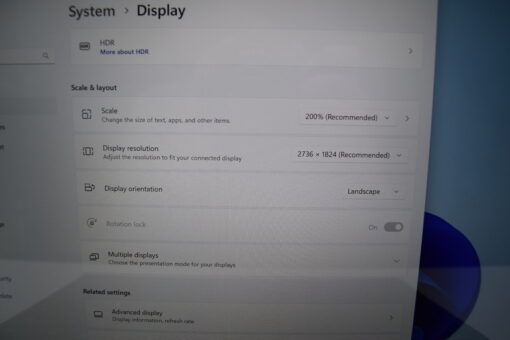 Microsoft Surface Pro7 i5 10th Gen 12.3" SSD 256GB RAM 16GB tablet SKU11607 - Image 18