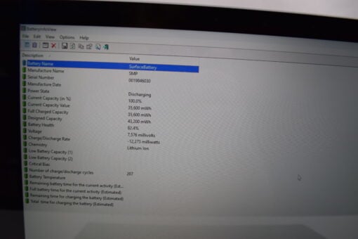Microsoft Surface Pro7 i5 10th Gen 12.3" SSD 256GB RAM 16GB tablet SKU11607 - Image 19