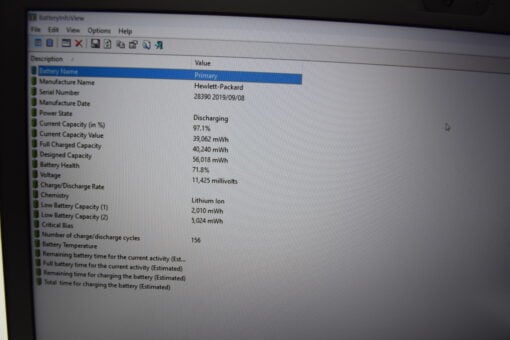 HP Elitebook 850 G5 15.6" i5 8th Gen SSD 512GB RAM 16GB Laptop SKU11627 - Image 18