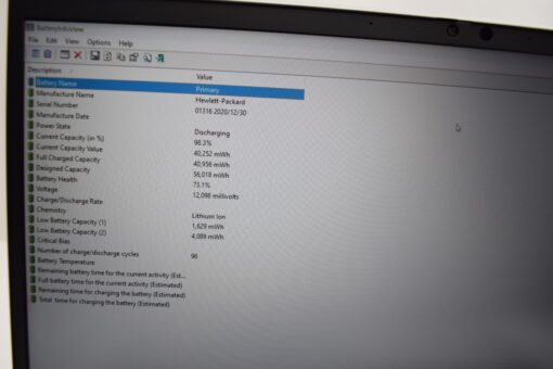 HP Elitebook 855 G7 15.6"AMD Ryzen 5 PRO 4650U SSD 512GB RAM 16GB Laptop SKU11685 - Image 17