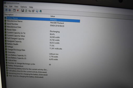 HP Elitebook 840 G6 14" i7 8th Gen RAM 16GB SSD 512GB Laptop SKU11694 - Image 15