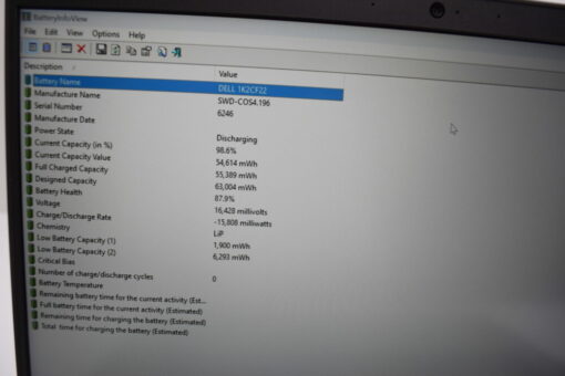 Dell Latitude 5420 14'' i5 11th gen RAM 16GB SSD 512GB Laptop SKU11722 - Image 15