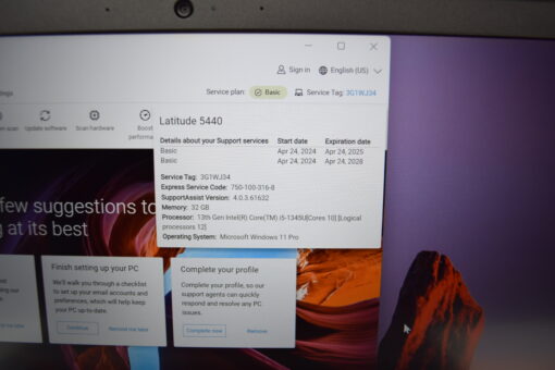 Dell Latitude 5440 14'' i5 13th gen RAM 32GB SSD 1TB New laptop SKU11668 - Image 14