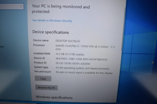 Lenovo ThinkPad T470 14" i5 7th gen SSD512GB RAM16GB Laptop SKU11684 - Image 12