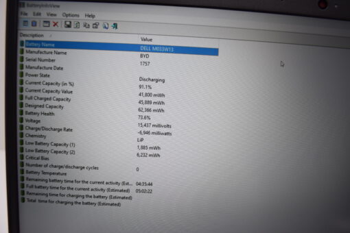Dell Latitude 5520 15.6" i5 11th gen SSD 512GB RAM 12GB Laptop SKU11704 - Image 15