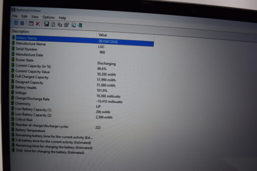 Lenovo ThinkPad X1 Yoga 5th gen 14" i7 10th gen RAM 16GB SSD 512GB Touch SKU11695 - Image 15