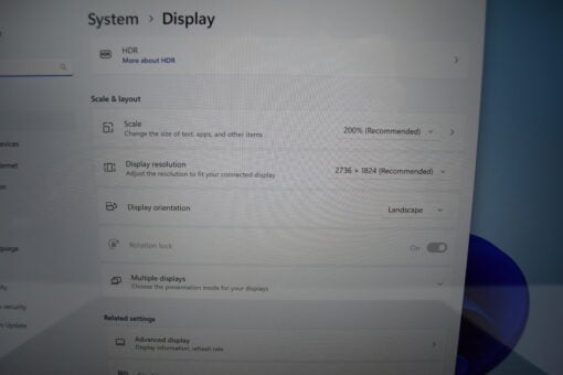 Microsoft Surface Pro7+ i5 11th Gen 12.3" SSD 256GB RAM 16GB Tablet SKU11679 - Image 13