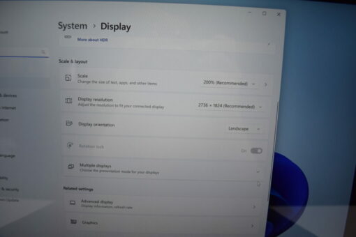 Microsoft Surface Pro7+ i5 11th Gen 12.3" SSD 256GB RAM 16GB Tablet SKU11709 - Image 14