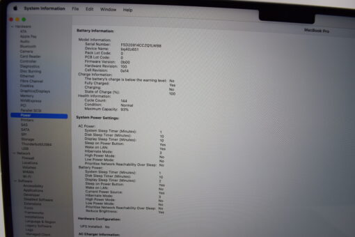 Apple MacBook Pro M1 Max 16" 10 CORES CPU / 24 CORES A2485 2021 SSD 512GB RAM 32GB  GPU Laptop SKU11713 - Image 13