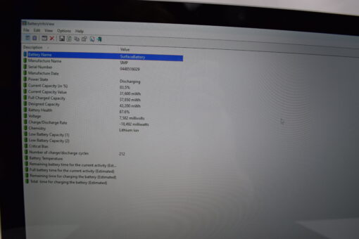 Microsoft Surface Pro7 i5 10th Gen 12.3" SSD 256GB RAM 16GB tablet SKU11705 - Image 14