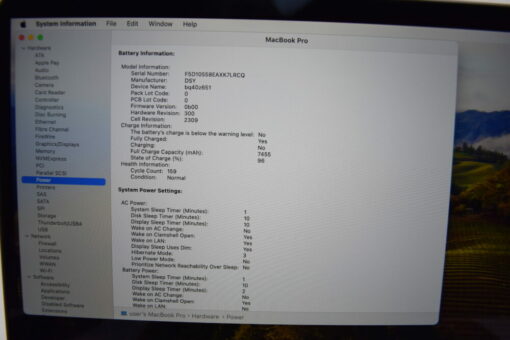 Apple MacBook Pro 2019 A2141 16" i7 SSD 512GB RAM 32GB UK Laptop SKU11760 - Image 13