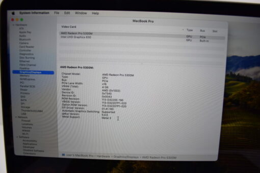 Apple MacBook Pro 2019 A2141 16" i7 SSD 512GB RAM 32GB UK Laptop SKU11760 - Image 12