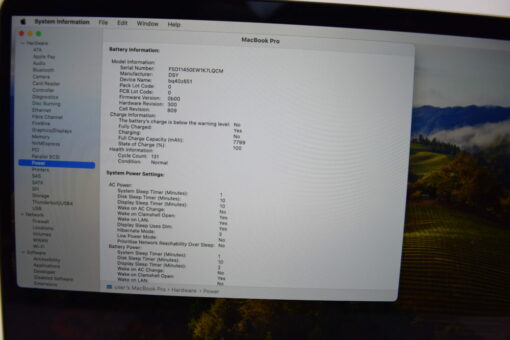 Apple MacBook Pro 2019 A2141 16" i7 SSD 512GB RAM 16GB RADEON Laptop SKU11748 - Image 11