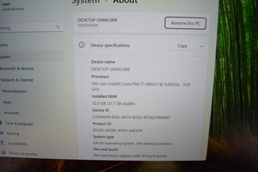 Lenovo ThinkPad X1 Yoga 6th gen 14" i7 11th gen SSD 1TB RAM 32GB Touch Laptop SKU11752 - Image 11