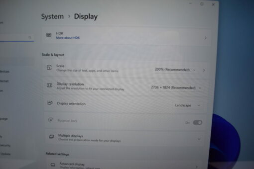 Microsoft Surface Pro7+ i5 11th Gen 12.3" SSD 256GB RAM 16GB Tablet SKU11756 - Image 13