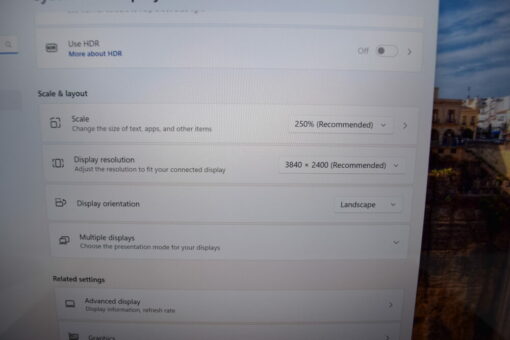 Dell Precision 5560 15.6" Touch  i7-11th gen SSD 512GB RAM 32GB NVIDIA SKU11763 - Image 13