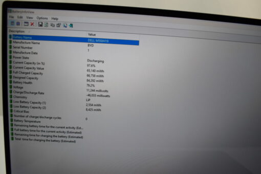 Dell Precision 5560 15.6" Touch  i7-11th gen SSD 512GB RAM 32GB NVIDIA SKU11763 - Image 15