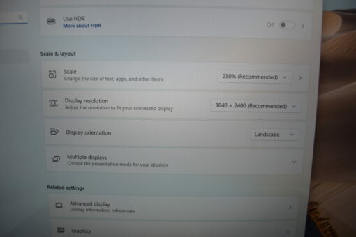 Dell Precision 5560 15.6" Touch  i7-11th gen SSD 512GB RAM 32GB NVIDIA SKU11764 - Image 13