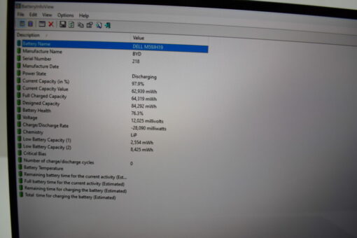 Dell Precision 5560 15.6" Touch  i7-11th gen SSD 512GB RAM 32GB NVIDIA SKU11764 - Image 15