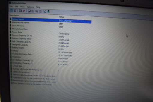 Dell Latitude 3570 15.6'' i3 6th gen RAM 8GB SSD 512GB Laptop SKU11732 - Image 15