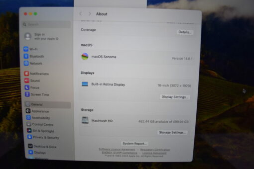 Apple MacBook Pro 2019 A2141 16" i7 SSD 512GB RAM 16GB RADEON Laptop SKU11750 - Image 11