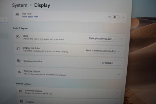 Dell Precision 5560 15.6" Touch  i7-11th gen SSD 512GB RAM 32GB NVIDIA SKU11762 - Image 13