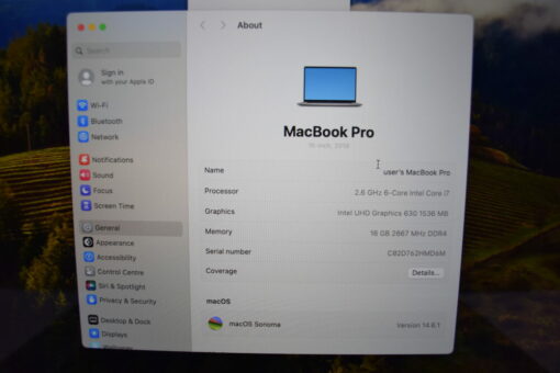 Apple MacBook Pro 2019 A2141 16" i7 SSD 512GB RAM 16GB RADEON Laptop SKU11750 - Image 10