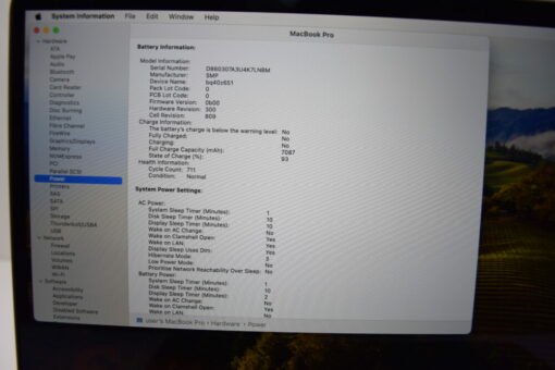 Apple MacBook Pro 2019 A2141 16" i7 SSD 512GB RAM 16GB RADEON Laptop SKU11750 - Image 12